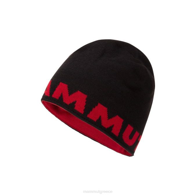 Mammut αξεσουάρ για άνδρες και γυναίκες λογότυπο beanie μαύρος J2DJ1183