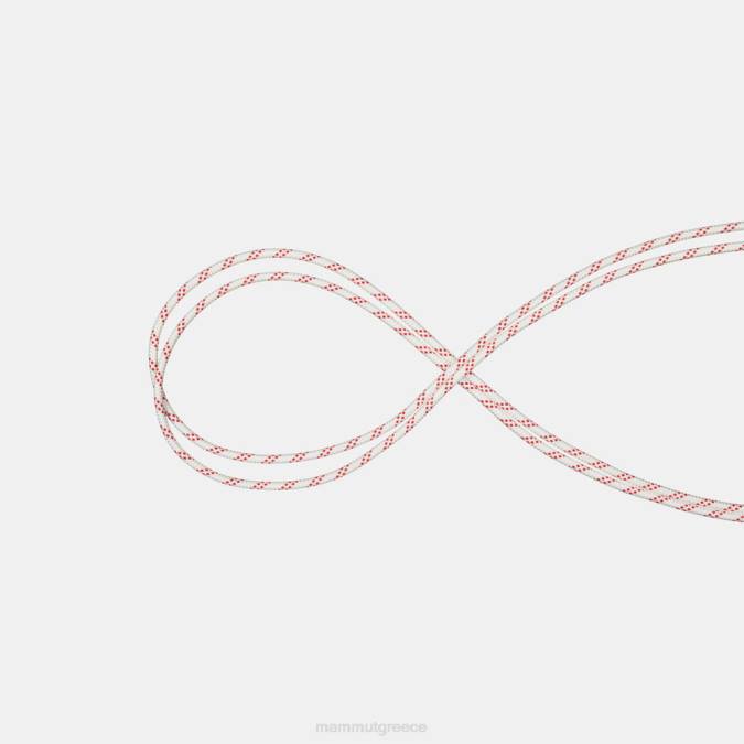 Mammut εξοπλισμός για άνδρες και γυναίκες Στατική απόδοση 10.0 λευκό-κόκκινο J2DJ515