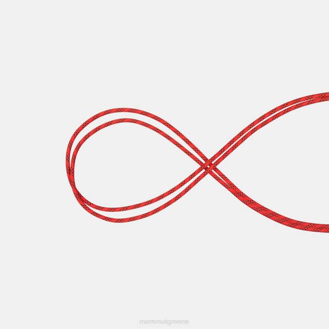 Mammut εξοπλισμός για άνδρες και γυναίκες 10,5 στατική απόδοση κόκκινο μαύρο J2DJ1427