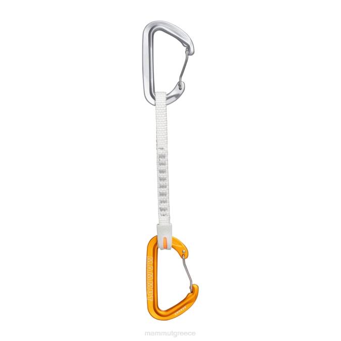 Mammut εξοπλισμός για άνδρες και γυναίκες σύρμα αποστολέα 17 cm quickdraw ανοιχτό γκρι-χρυσό J2DJ607