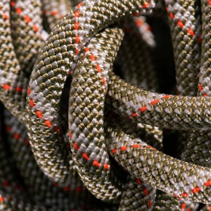 Mammut εξοπλισμός για άνδρες και γυναίκες 8.0 αλπικό κλασικό σχοινί βόα-λευκό J2DJ1411