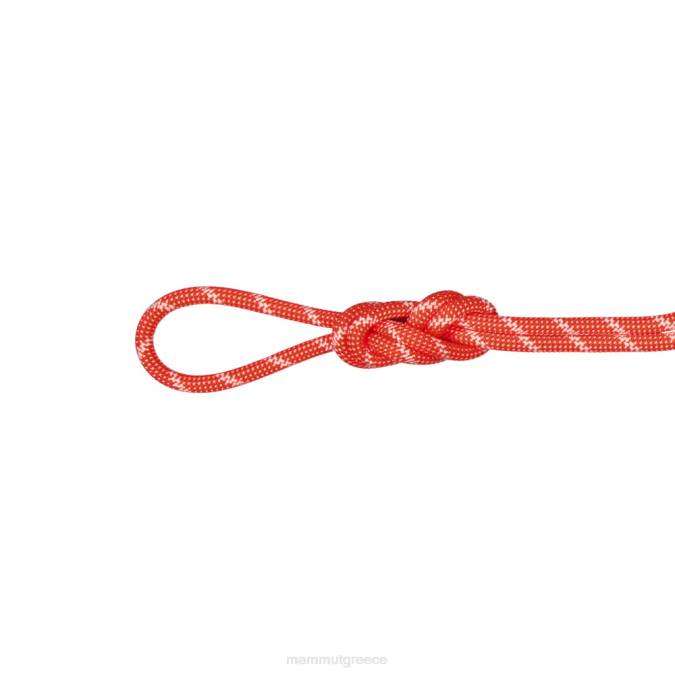 Mammut εξοπλισμός για άνδρες και γυναίκες 8.0 αλπικό κλασικό σχοινί πορτοκαλί-λευκό J2DJ505