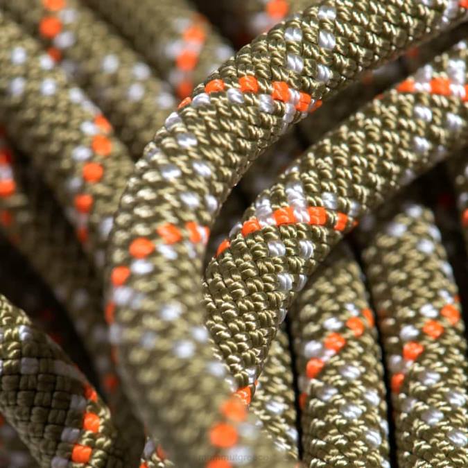 Mammut εξοπλισμός για άνδρες και γυναίκες 9,5 γυμναστήριο κλασικό σχοινί βόα-λευκό J2DJ1407