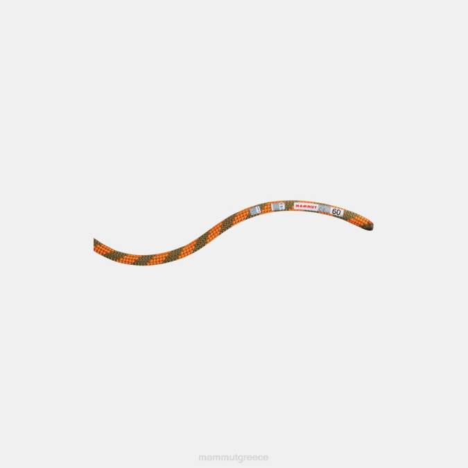 Mammut εξοπλισμός για άνδρες και γυναίκες Σχοινί ξηρού βράχου 9,5 ξηρό duodess, boa-safety πορτοκάλι J2DJ1403