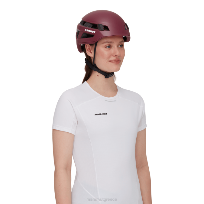 Mammut εξοπλισμός για άνδρες και γυναίκες κράνος αποστολέα από βράχο κόκκινο του αίματος J2DJ504