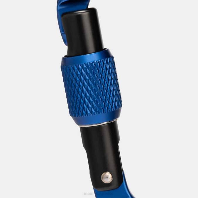 Mammut εξοπλισμός για άνδρες και γυναίκες καραμπίνερ με βιδωτή πόρτα βράχου hms βαθύ γαλάζιο J2DJ525