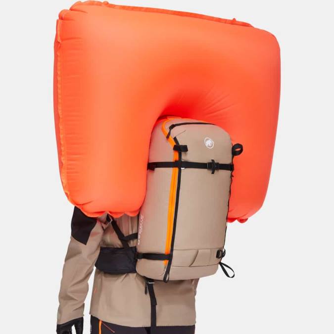 Mammut εξοπλισμός για άνδρες και γυναίκες Tour 30 αφαιρούμενος αερόσακος 3.0 σαφάρι-μαύρο J2DJ1338