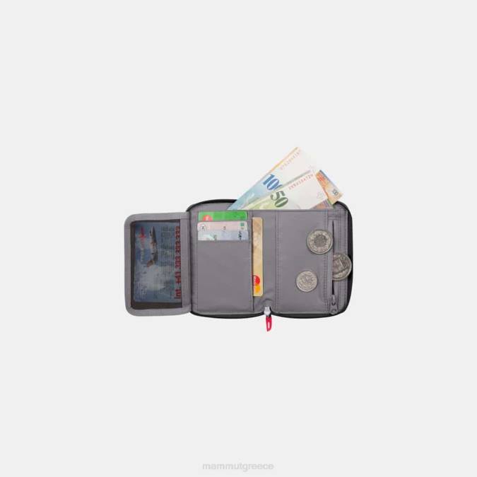 Mammut εξοπλισμός για άνδρες και γυναίκες πορτοφόλι με φερμουάρ μαύρος J2DJ618