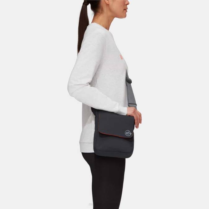 Mammut εξοπλισμός για άνδρες και γυναίκες τσάντα ώμου τετράγωνο μαύρος J2DJ624