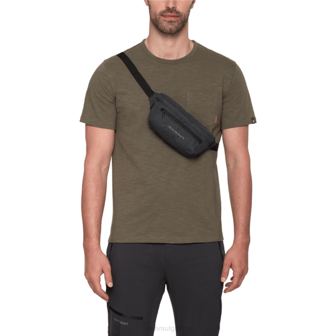 Mammut εξοπλισμός για άνδρες και γυναίκες κλασικό bumbag melange μαύρος J2DJ620