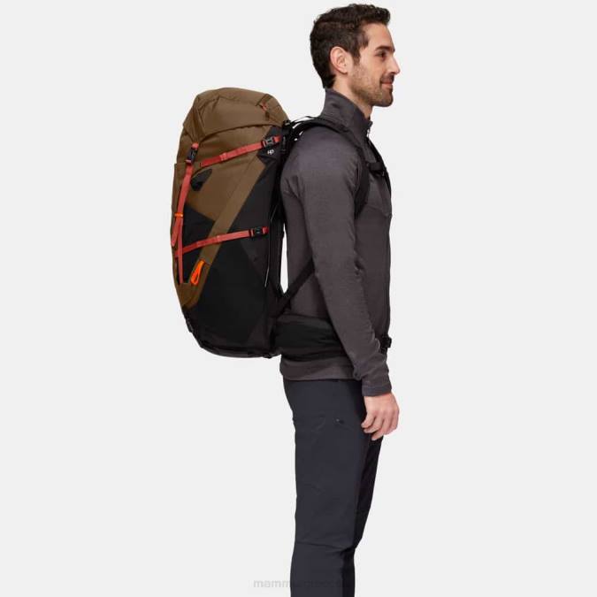 Mammut εξοπλισμός για άνδρες και γυναίκες ράχη ducan 55 σκούρο άμμο-μαύρο J2DJ450