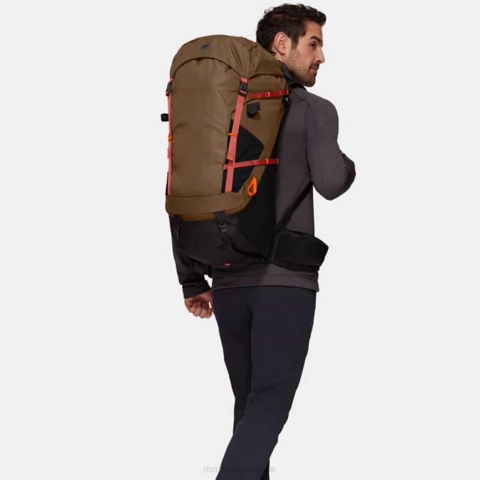 Mammut εξοπλισμός για άνδρες και γυναίκες ράχη ducan 55 σκούρο άμμο-μαύρο J2DJ450