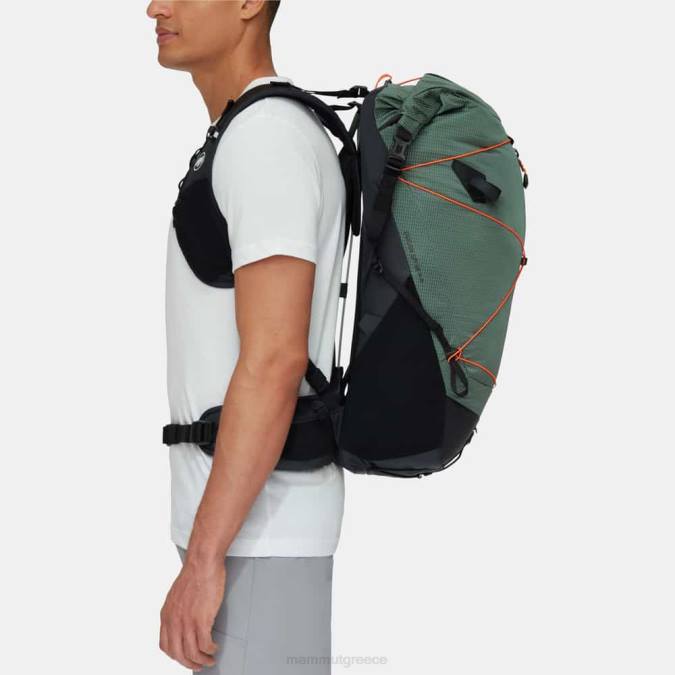 Mammut εξοπλισμός για άνδρες και γυναίκες ducan spine 28-35 σκούρο νεφρίτη-μαύρο J2DJ1398