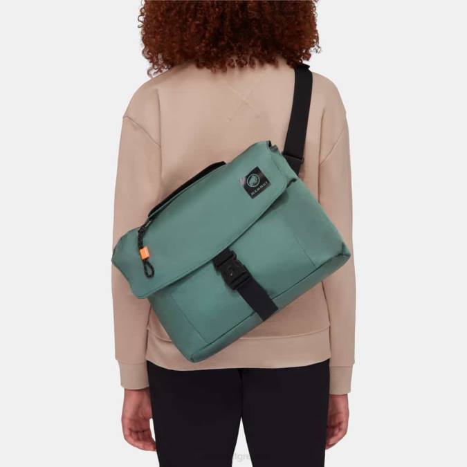 Mammut εξοπλισμός για άνδρες και γυναίκες xeron messenger 14 σκούρο νεφρίτη J2DJ1502