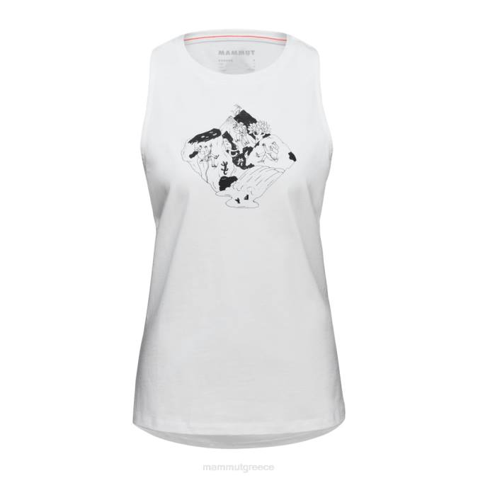 Mammut είδη ένδυσης γυναίκες ορειβάτης massone tank top άσπρο J2DJ112
