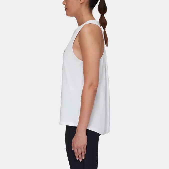 Mammut είδη ένδυσης γυναίκες ορειβάτης massone tank top άσπρο J2DJ112