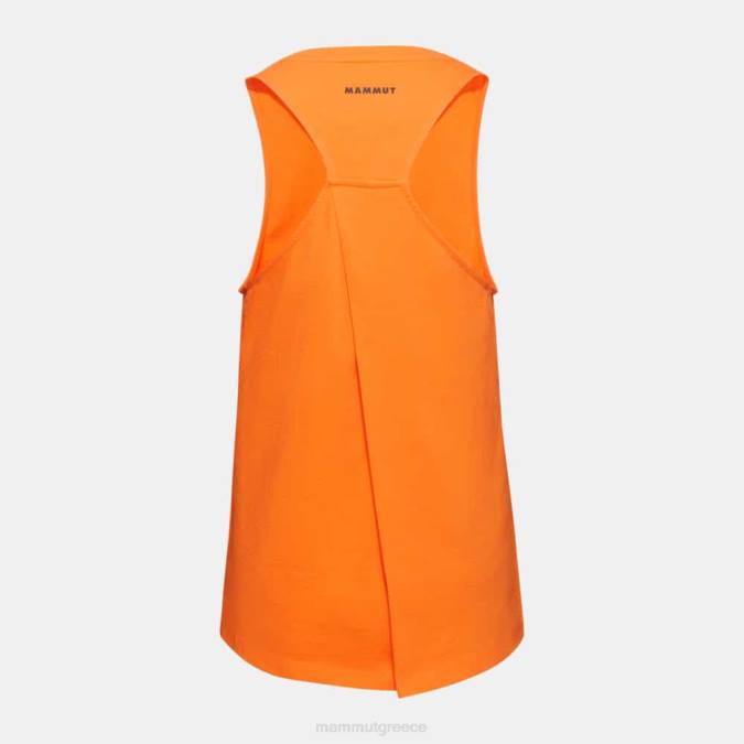 Mammut είδη ένδυσης γυναίκες έμπλαστρο massone tank top σκούρο μανταρίνι J2DJ154