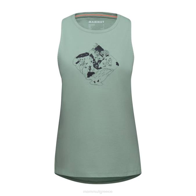 Mammut είδη ένδυσης γυναίκες ορειβάτης massone tank top νεφρίτης J2DJ810