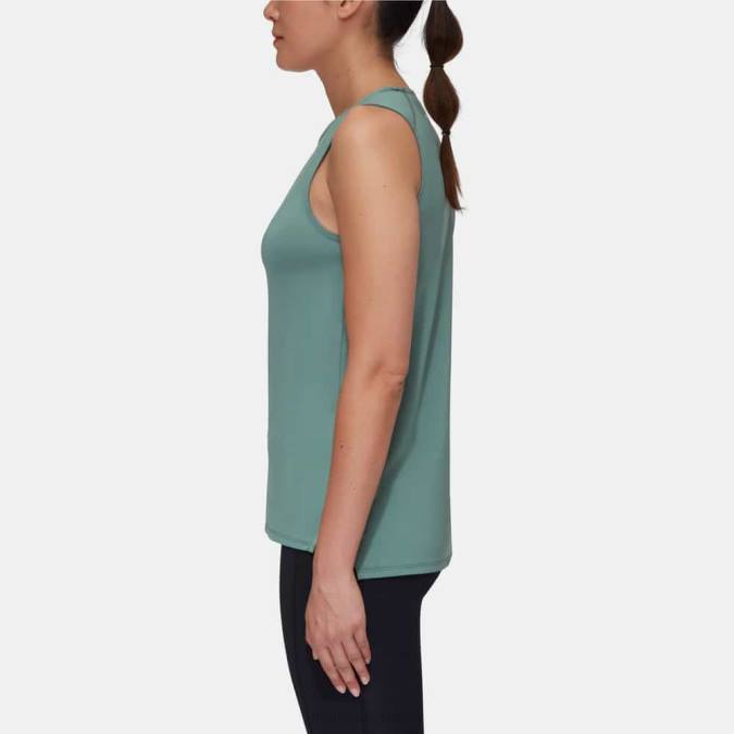 Mammut είδη ένδυσης γυναίκες selun fl tank top σκούρο νεφρίτη J2DJ806