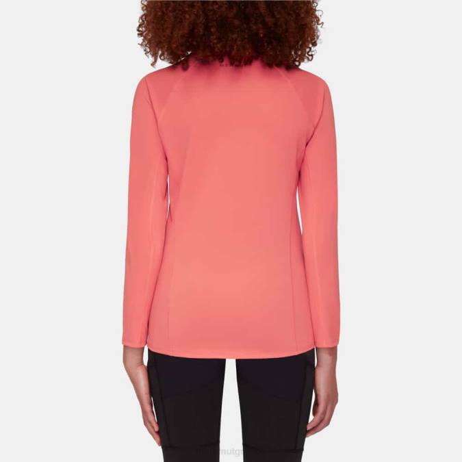 Mammut είδη ένδυσης γυναίκες μακρυμάνικο λογότυπο selun fl σολομός J2DJ867