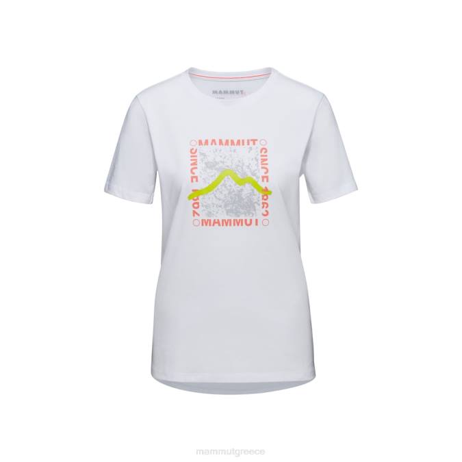 Mammut είδη ένδυσης γυναίκες κουτί μπλουζάκι με πυρήνα άσπρο J2DJ251