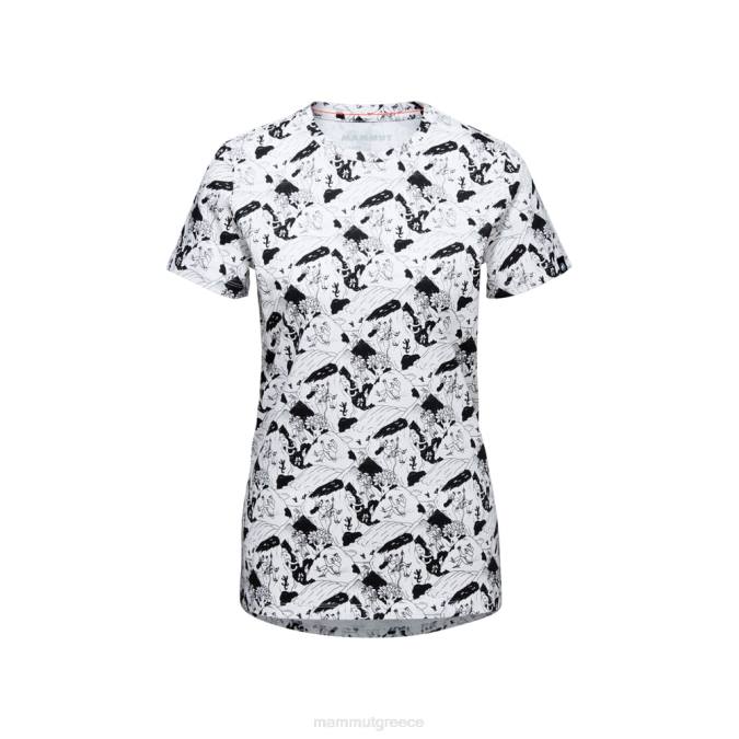Mammut είδη ένδυσης γυναίκες Masone T-shirt αναρρίχηση σκηνή άσπρο μαύρο J2DJ257