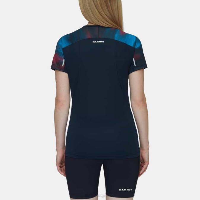 Mammut είδη ένδυσης γυναίκες aenergy fl t-shirt light fader Νύχτα J2DJ799