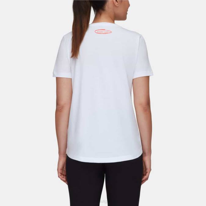 Mammut είδη ένδυσης γυναίκες core t-shirt κάθε μέρα άσπρο J2DJ1098