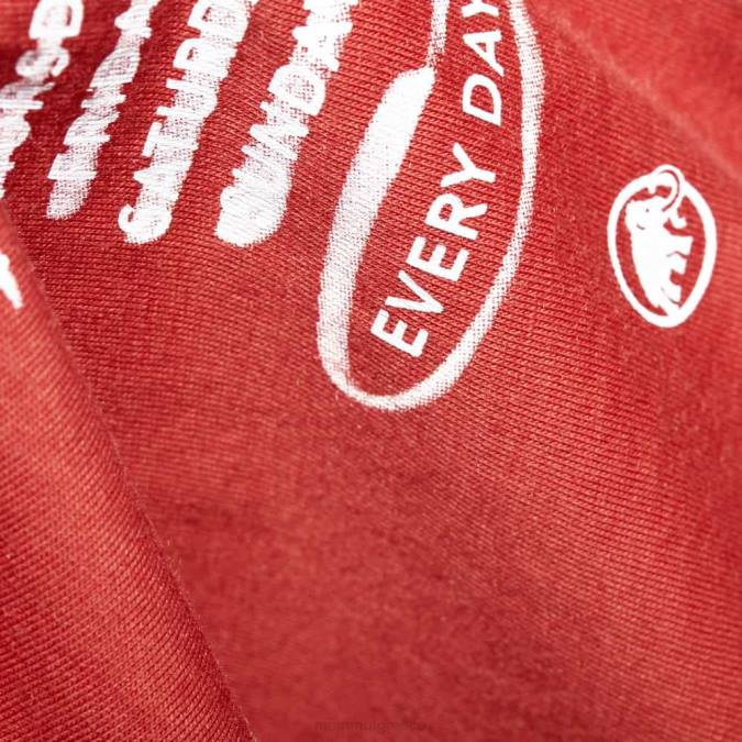 Mammut είδη ένδυσης γυναίκες core t-shirt κάθε μέρα τερρακότα J2DJ1099