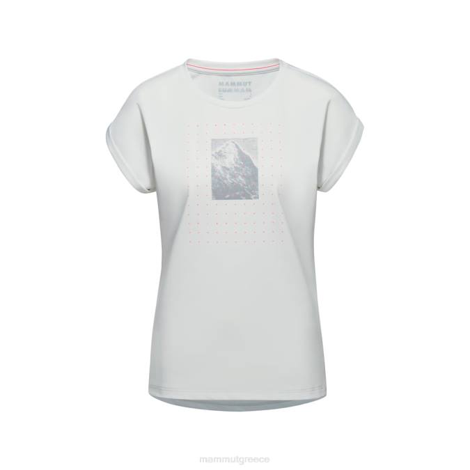 Mammut είδη ένδυσης γυναίκες μπλουζάκι βουνού eiger υπόλευκο J2DJ892