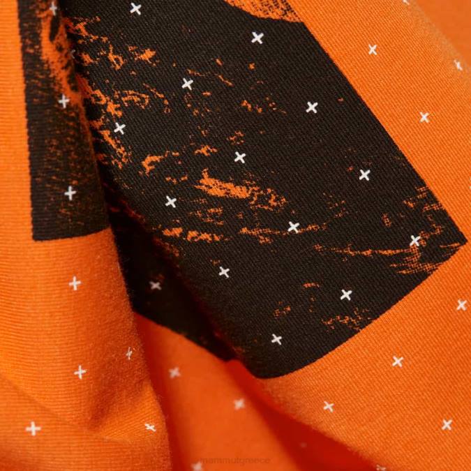 Mammut είδη ένδυσης γυναίκες μπλουζάκι βουνού eiger σκούρο μανταρίνι J2DJ893