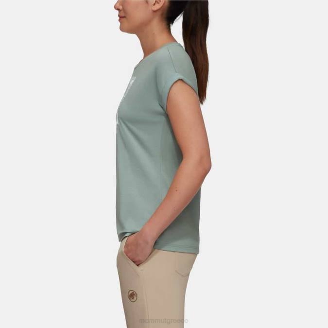 Mammut είδη ένδυσης γυναίκες μπλουζάκι βουνού fujiyama νεφρίτης J2DJ1109