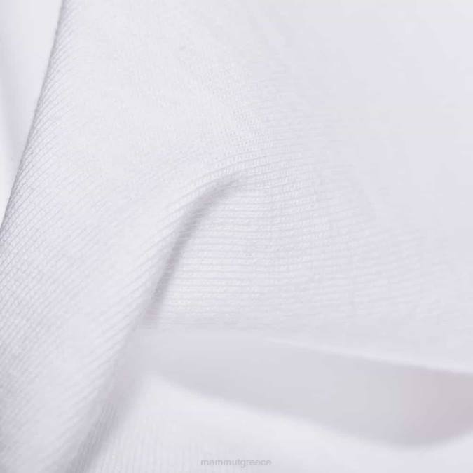 Mammut είδη ένδυσης γυναίκες κομμένο μπάλωμα massone μπλουζάκι άσπρο J2DJ186