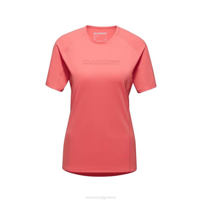 Mammut είδη ένδυσης γυναίκες λογότυπο selun fl t-shirt σολομός J2DJ884