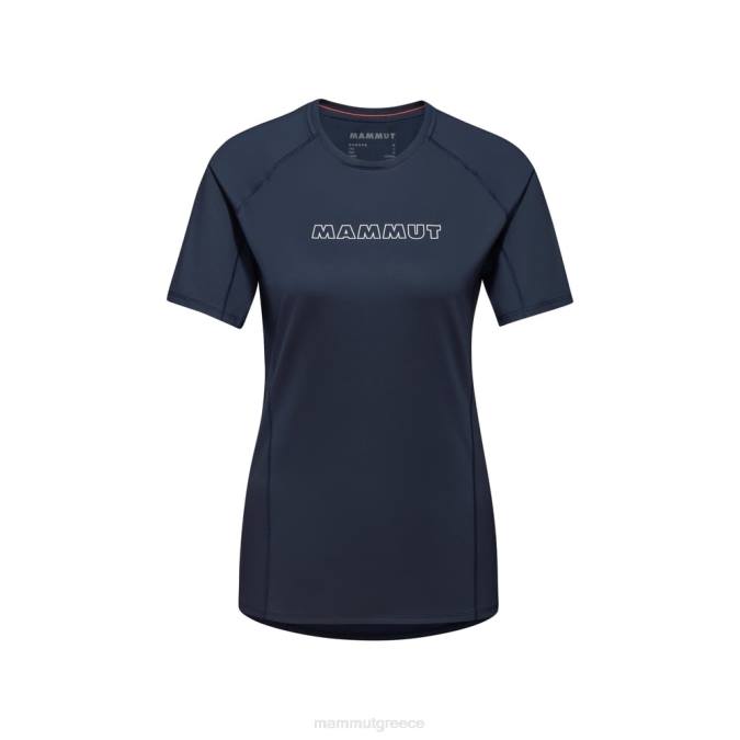 Mammut είδη ένδυσης γυναίκες λογότυπο selun fl t-shirt θαλάσσια J2DJ885