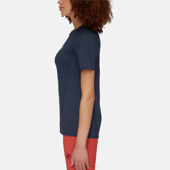 Mammut είδη ένδυσης γυναίκες λογότυπο selun fl t-shirt θαλάσσια J2DJ885