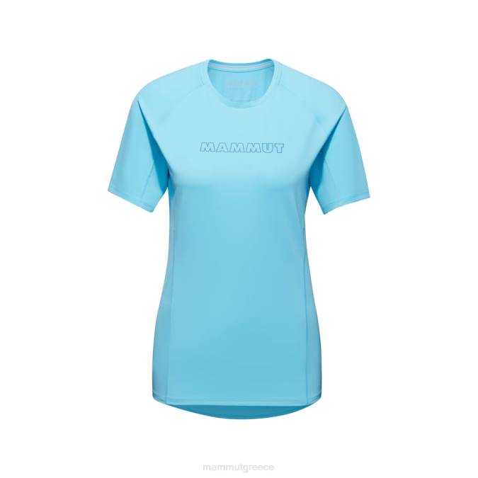 Mammut είδη ένδυσης γυναίκες λογότυπο selun fl t-shirt δροσερό μπλε J2DJ887