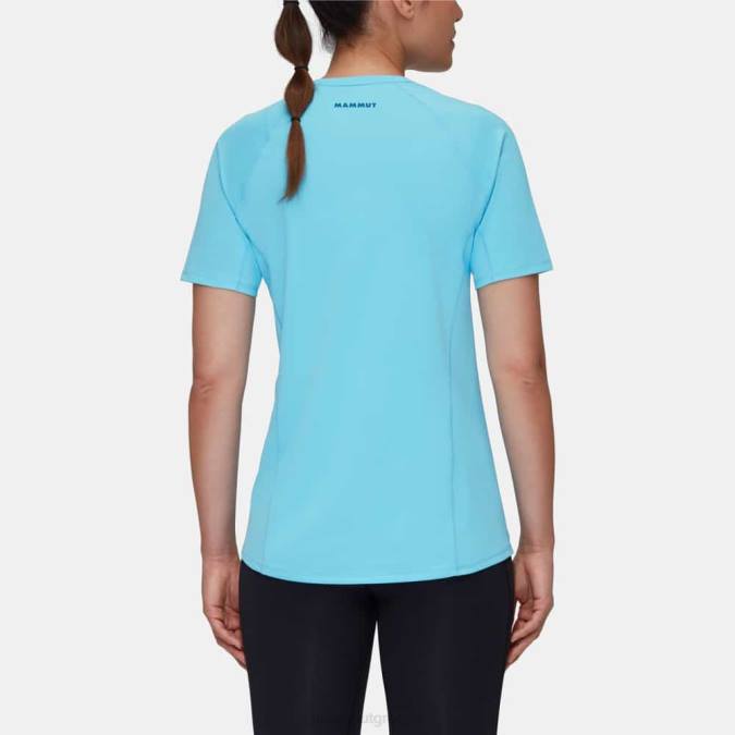 Mammut είδη ένδυσης γυναίκες λογότυπο selun fl t-shirt δροσερό μπλε J2DJ887