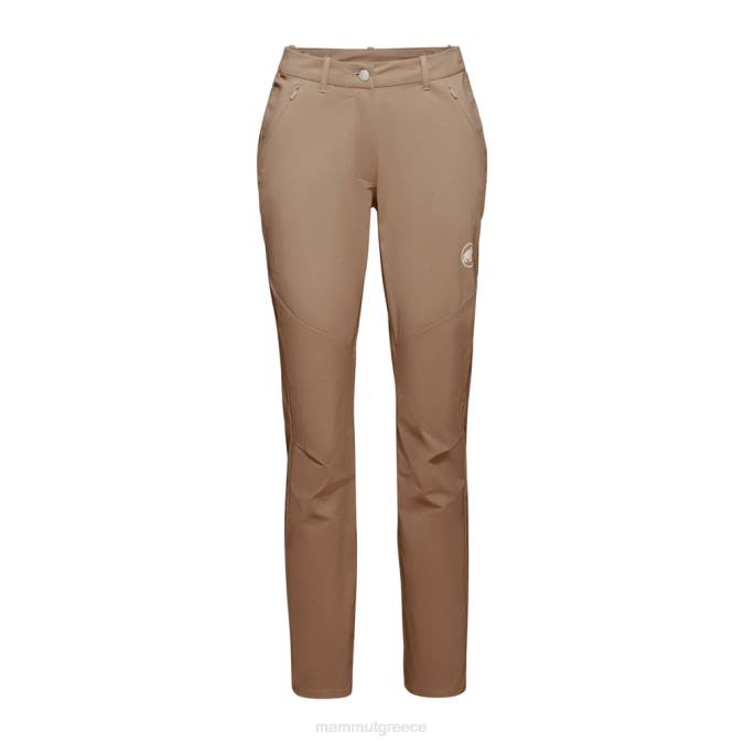 Mammut είδη ένδυσης γυναίκες παντελόνι πεζοπορίας σκοτεινή άμμος J2DJ1132