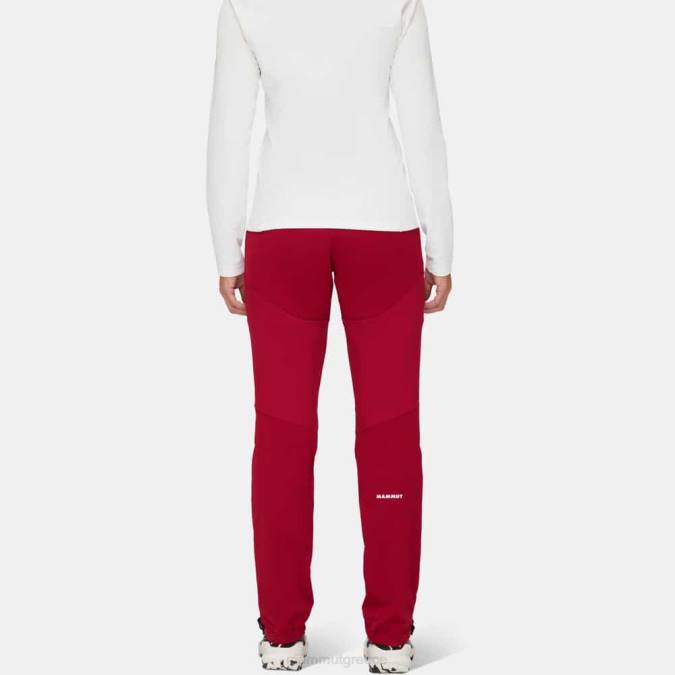 Mammut είδη ένδυσης γυναίκες courmayeur έτσι παντελόνι κόκκινο του αίματος J2DJ1062