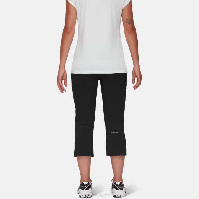 Mammut είδη ένδυσης γυναίκες παντελόνι κάπρι runbold μαύρος J2DJ118