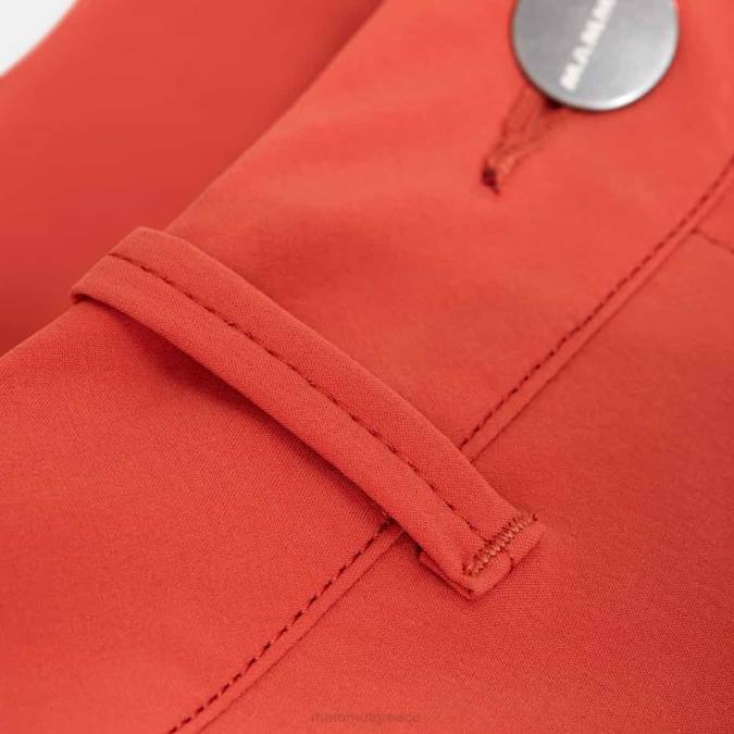 Mammut είδη ένδυσης γυναίκες παντελόνι κάπρι runbold τερρακότα J2DJ820