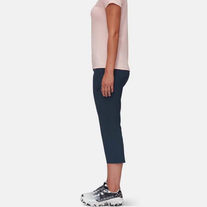 Mammut είδη ένδυσης γυναίκες παντελόνι κάπρι runbold θαλάσσια J2DJ821