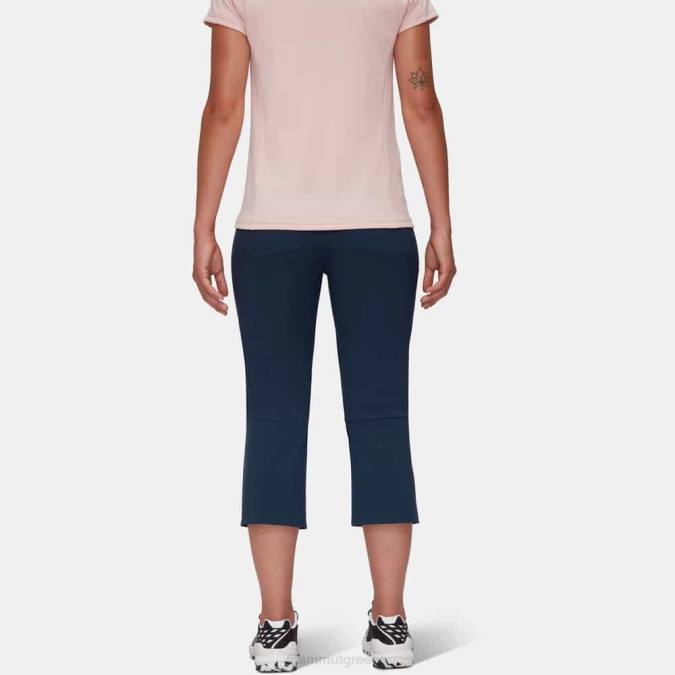 Mammut είδη ένδυσης γυναίκες παντελόνι κάπρι runbold θαλάσσια J2DJ821