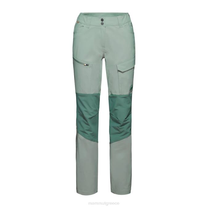 Mammut είδη ένδυσης γυναίκες υβριδικό παντελόνι zinal νεφρίτης-σκούρο νεφρίτη J2DJ829