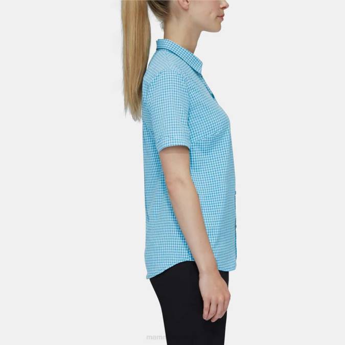 Mammut είδη ένδυσης γυναίκες πουκάμισο aada βαθύ παγωμένο μπλε J2DJ795