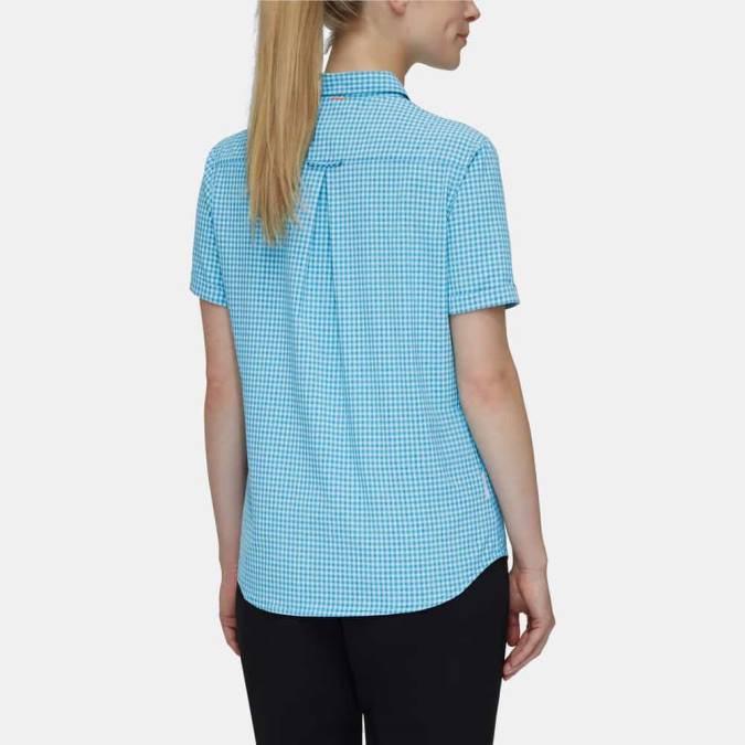 Mammut είδη ένδυσης γυναίκες πουκάμισο aada βαθύ παγωμένο μπλε J2DJ795