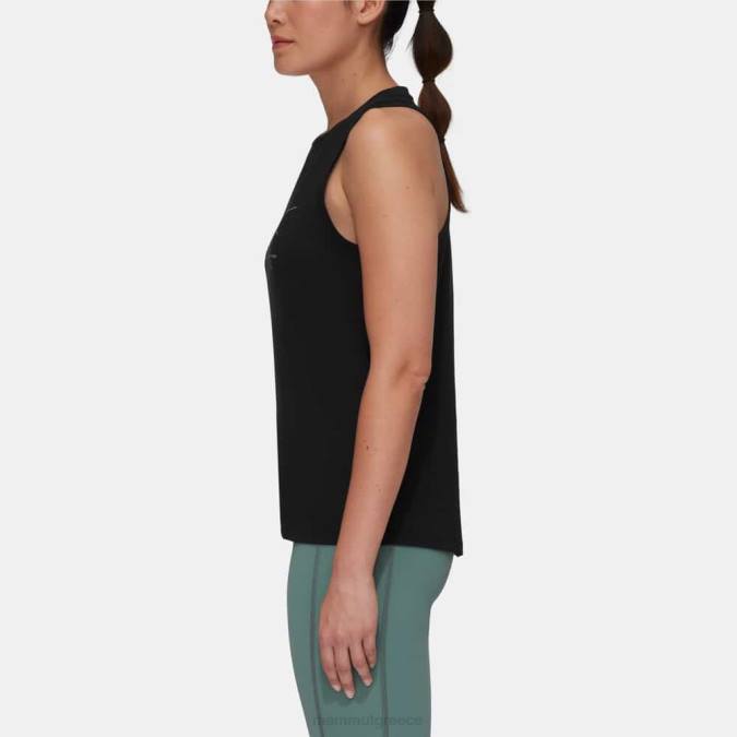 Mammut είδη ένδυσης γυναίκες βασικές κορυφαίες γραμμές μαύρος J2DJ115