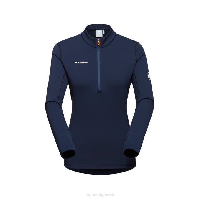 Mammut είδη ένδυσης γυναίκες aenergy ml μισό φερμουάρ θαλάσσιο-μαύρο J2DJ225