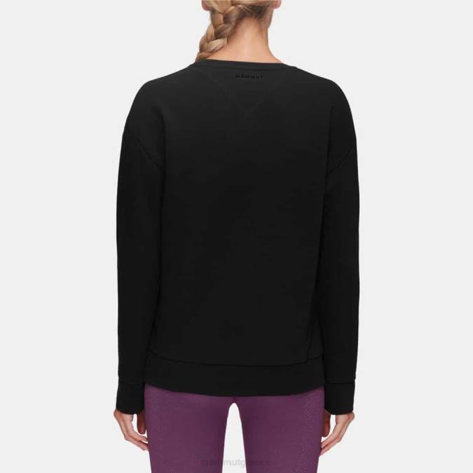 Mammut είδη ένδυσης γυναίκες core ml λογότυπο λαιμού πληρώματος μαύρος J2DJ1033